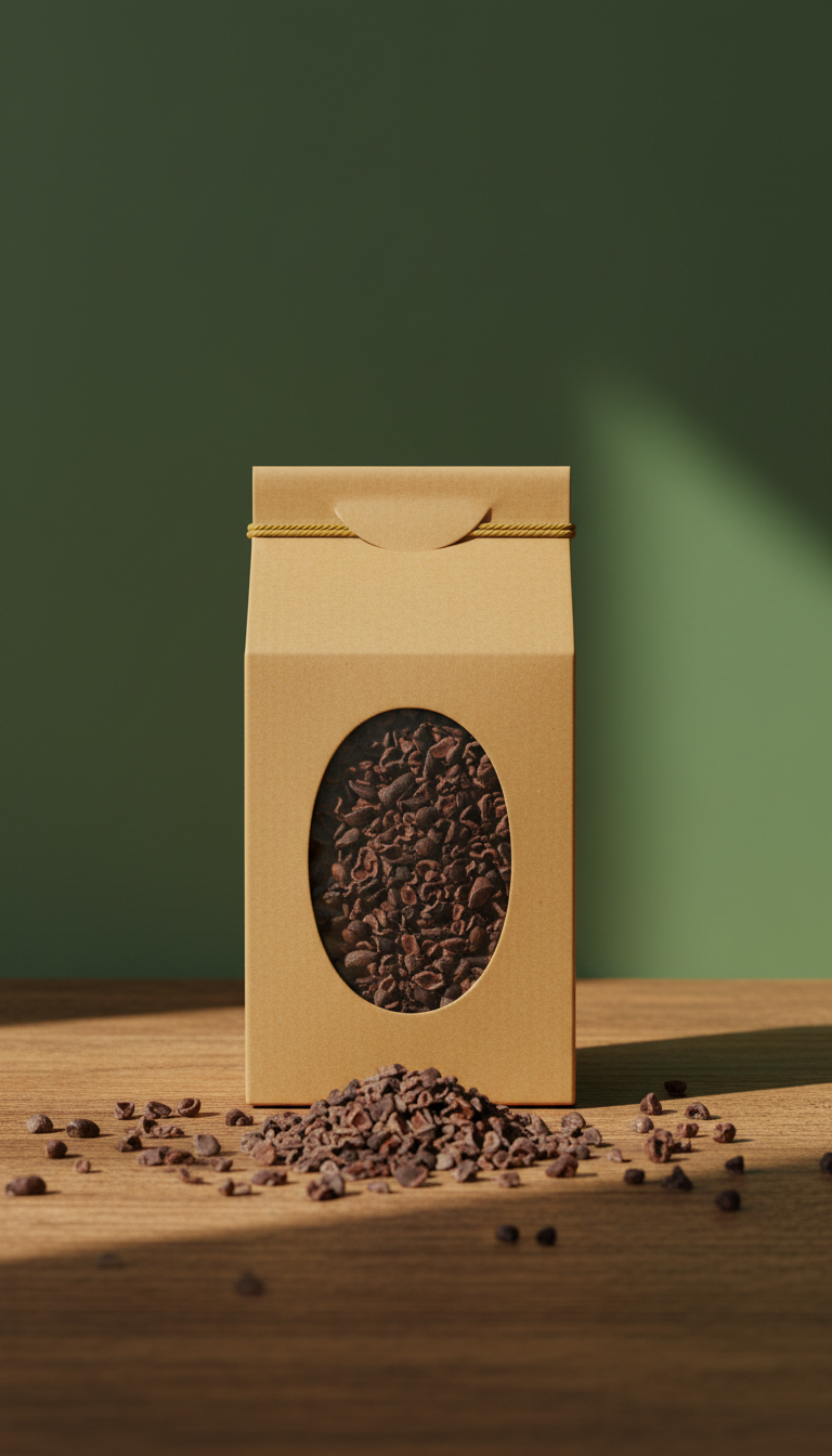 Cacao Nibs Resealable Gift Box